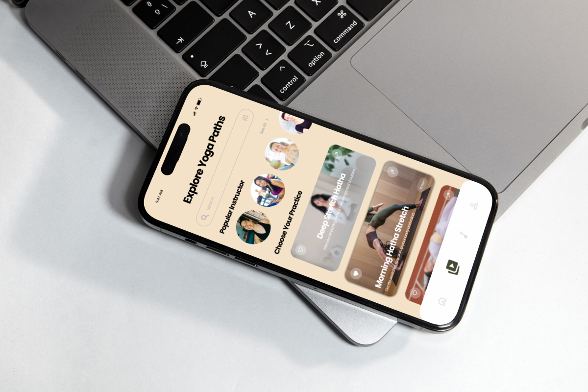 Yomara – Yoga &amp; Meditation App Design Template