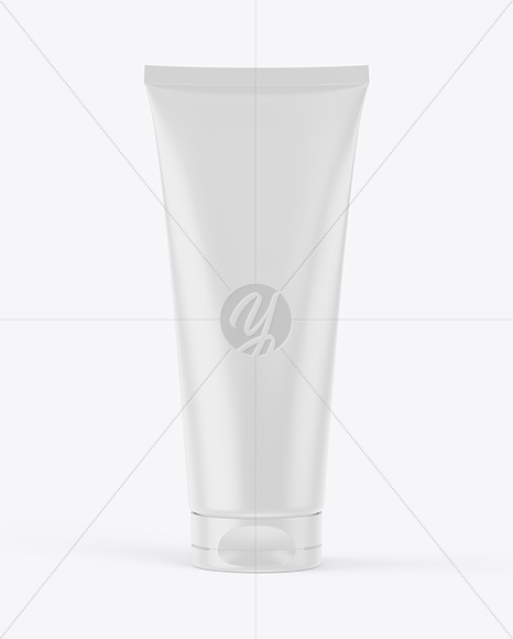 Matte Cosmetic Tube Mockup