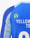 Training Short Sleeve Jersey Mockup - Back View