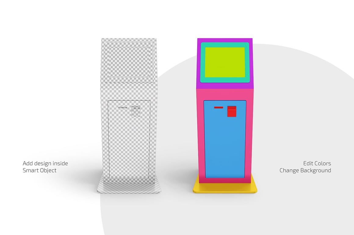 Payment Terminal Mockup Set