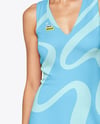 Woman Wearing Dress Mockup