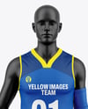 Basketball Full Kit Mockup - Front View