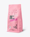 Matte Coffee Bag Mockup