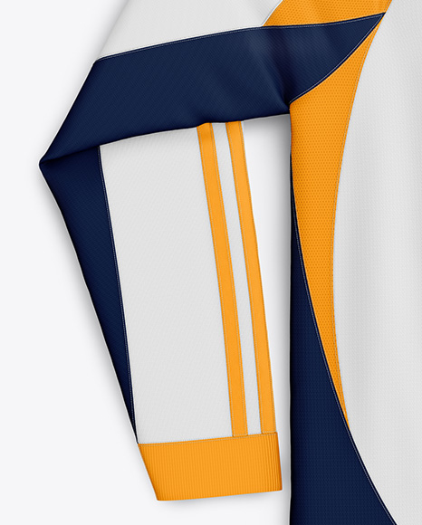 Long Sleeve Soccer Jersey Mockup