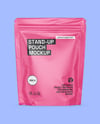 Matte Stand-up Pouch Mockup