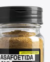 Glass Jar with Asafoetida Spice Mock