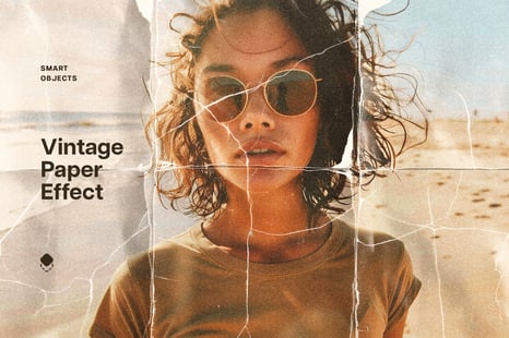 Vintage Folded Photo Effect - Add-Ons
