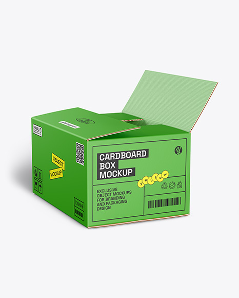 Paper Box Mockup