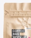 Kraft Paper Coffee Bag Mockup