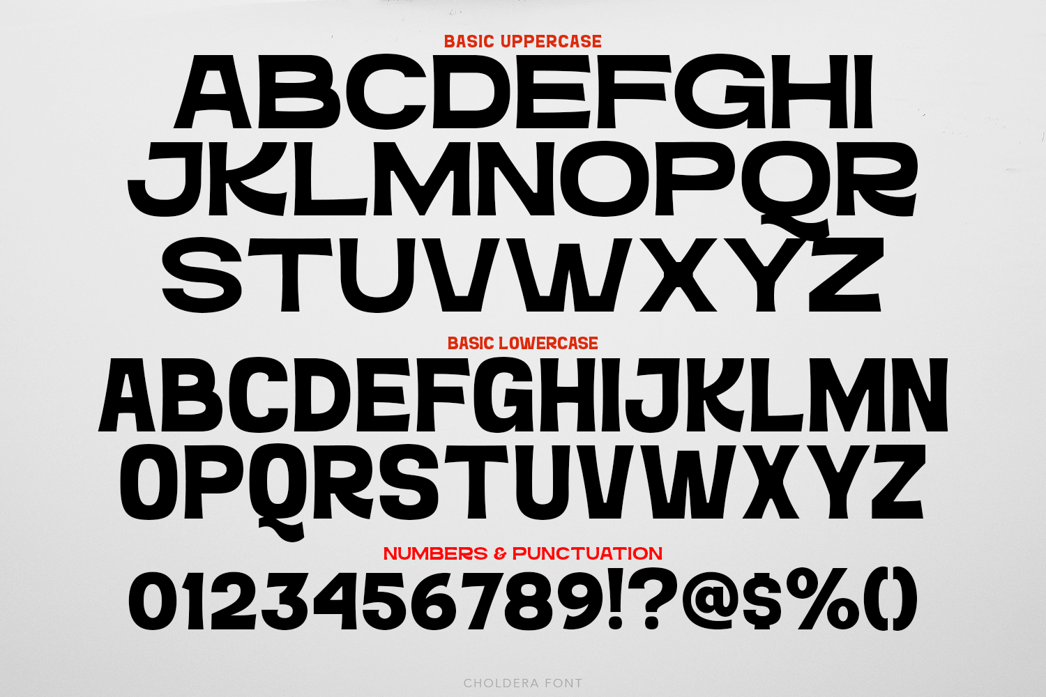Choldera Font