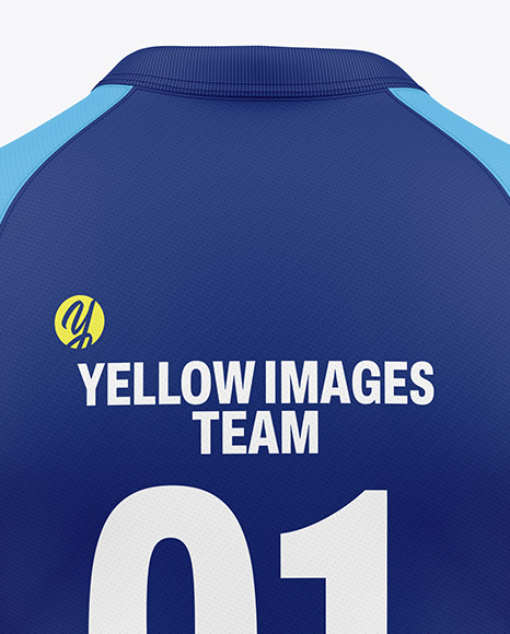 Soccer Jersey Mockup - Back View