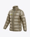 Glossy Down Jacket Mockup