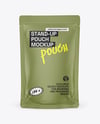 Matte Stand-up Pouch Mockup