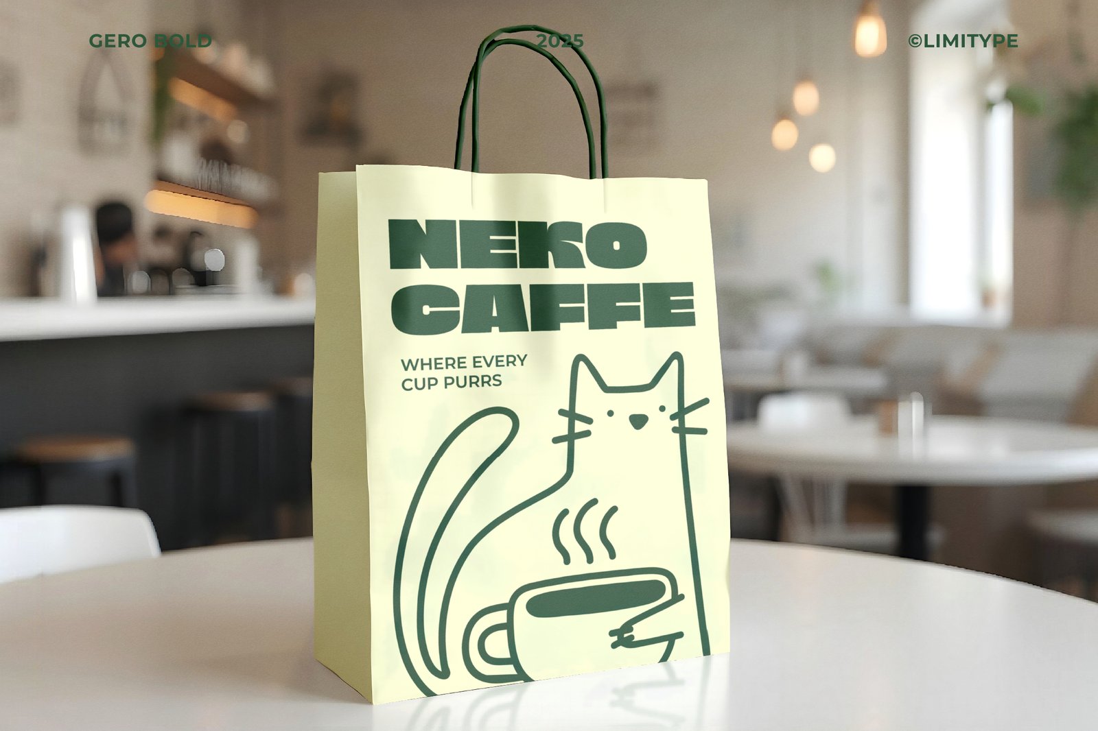 Gero - Bold Font
