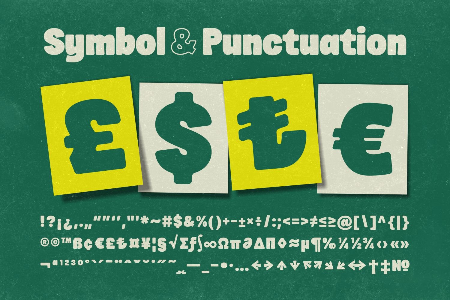 Mickon - Bold Display Font