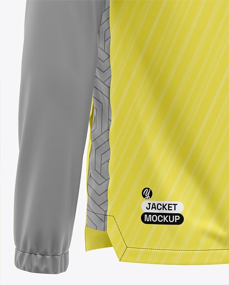 Hooded All Weather Jacket Mockup