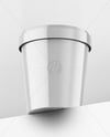 Glossy Ice Cream Cup Mockup