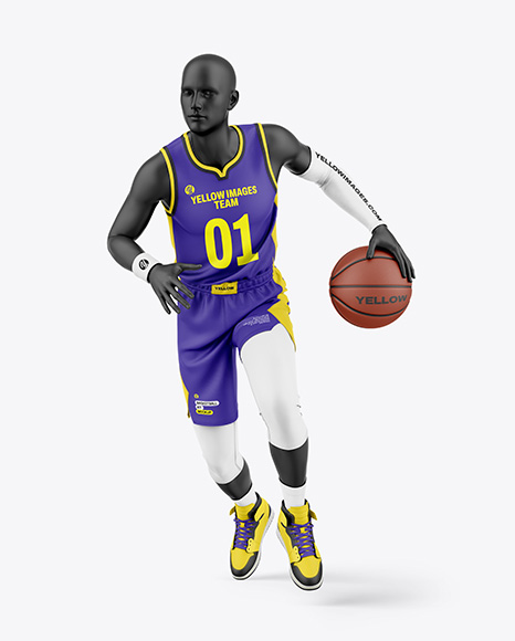 Basketball Kit w Mannequin Mockup - Clothing brand mockup