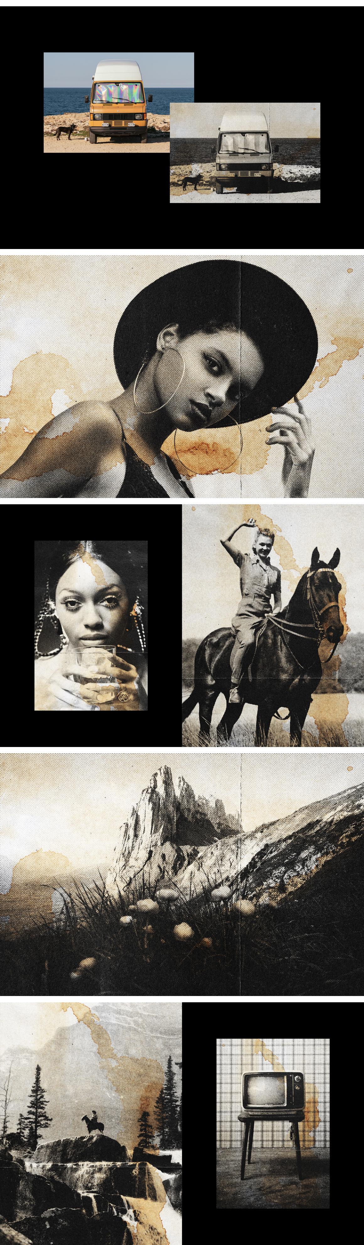 Dirty Vintage Photo Effect