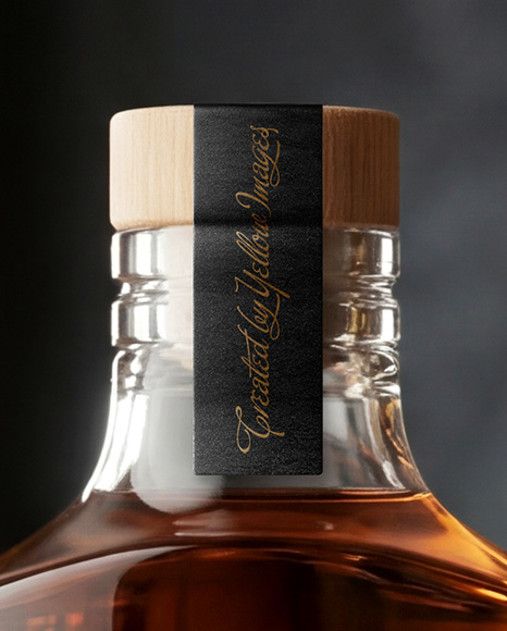 Whiskey Bottle Mockup