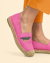 Espadrilles on Women's Legs Mockup