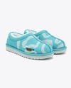 Pair of Women's UGG Slippers Mockup