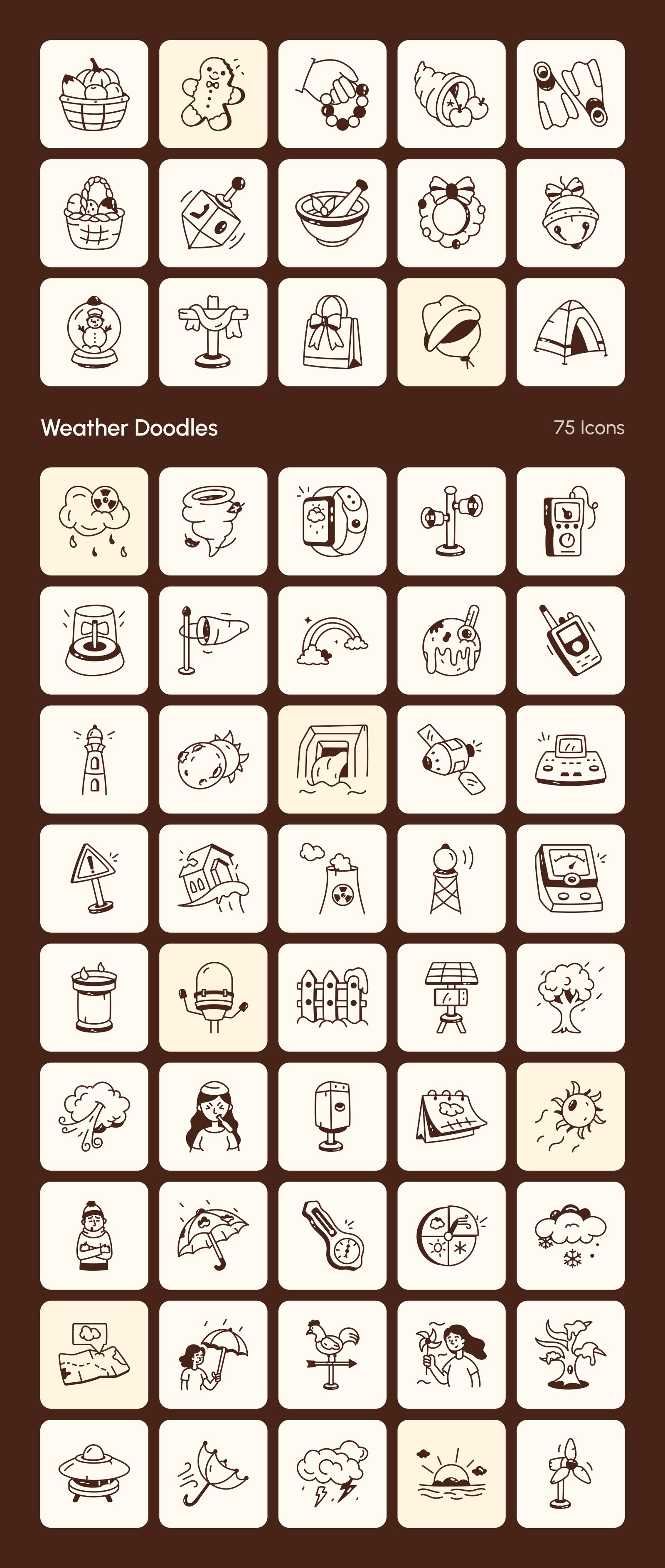 Universal Doodle Icons