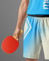 Asian Man Wearing Full Table Tennis Kit Mockup