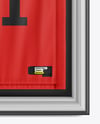 Basketball Jersey in Frame Mockup
