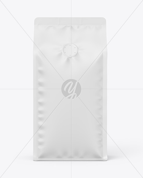 Matte Coffee Bag Mockup