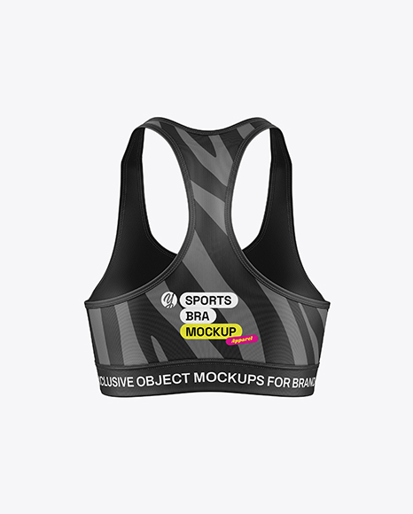 Women's Sports Bra Mockup