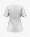 Women's Medical Shirt Mockup - Back View