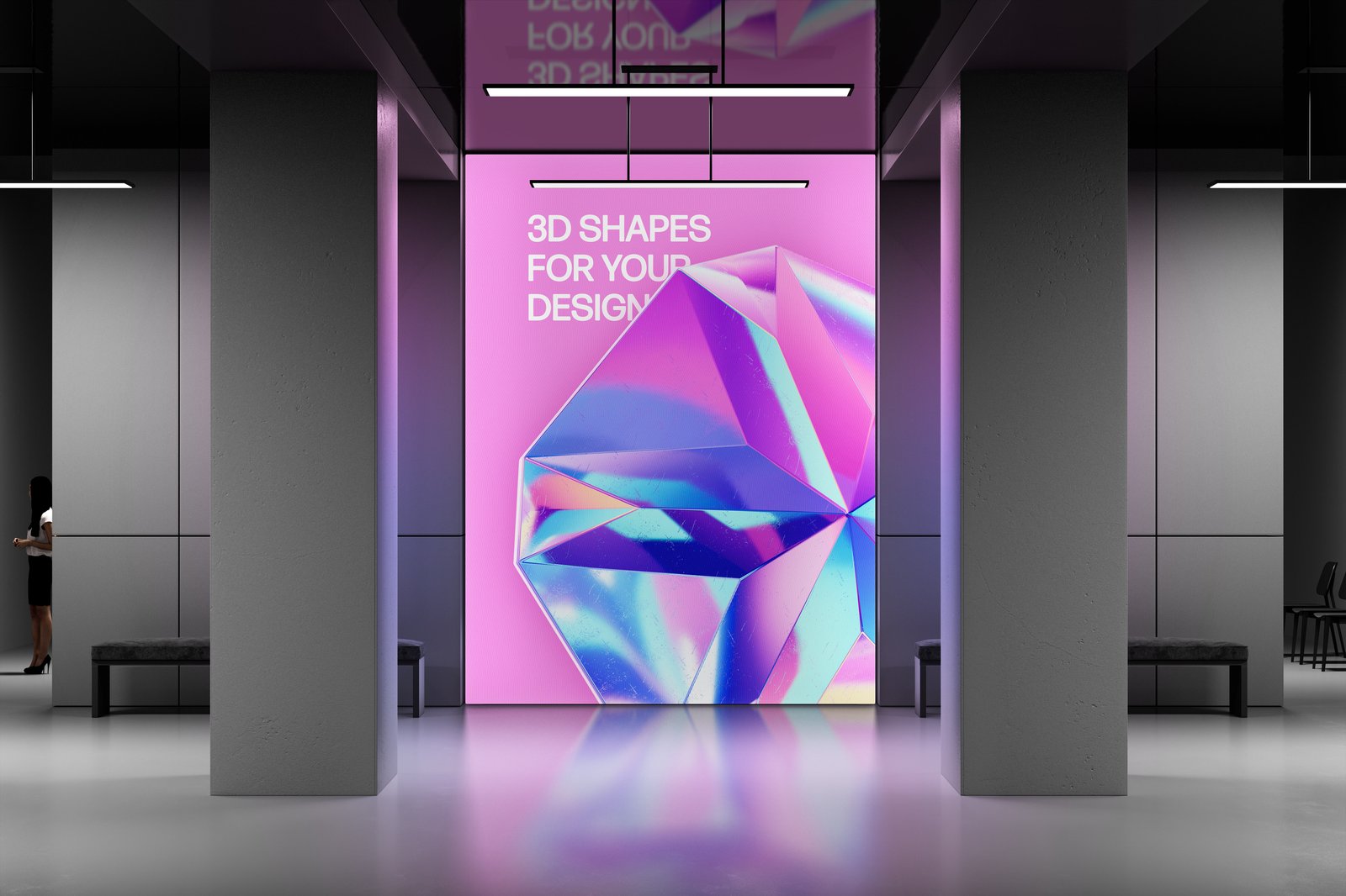 Crystals Collection - 3D Objects Set