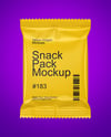 Matte Snack Pack Mockup