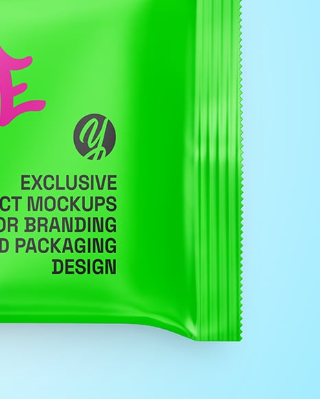 Matte Snack Package Mockup