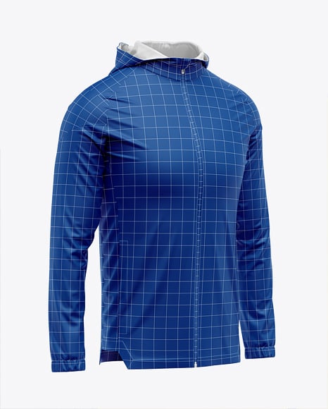 Hooded All Weather Jacket Mockup