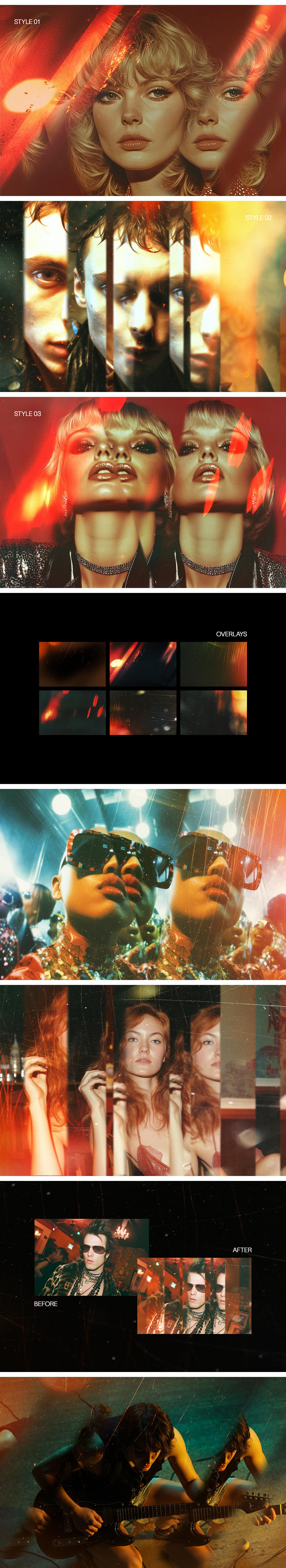 Distorted Mirror Photo Effect