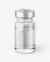 Clear Glass Medical Ampoule Mockup