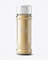 Spice Glass Jar with Onion Powder Mockup