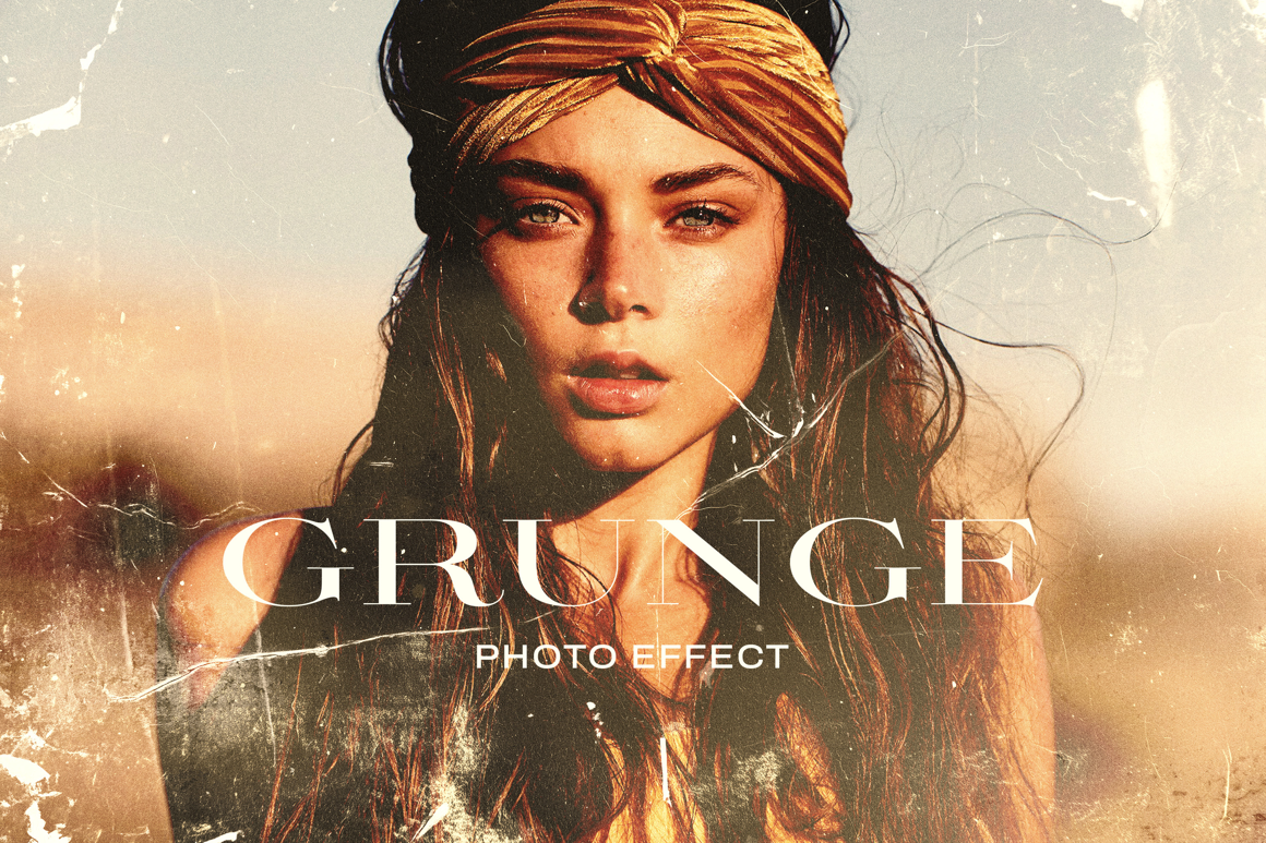 Grunge Vintage Photo Effect