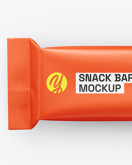 Matte Snack Package Mockup