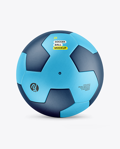 Soccer Ball Mockup - Bagillt+Chester+Football+Logo+Football
