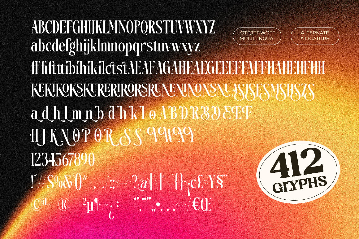 Disriete Modern Serif Display