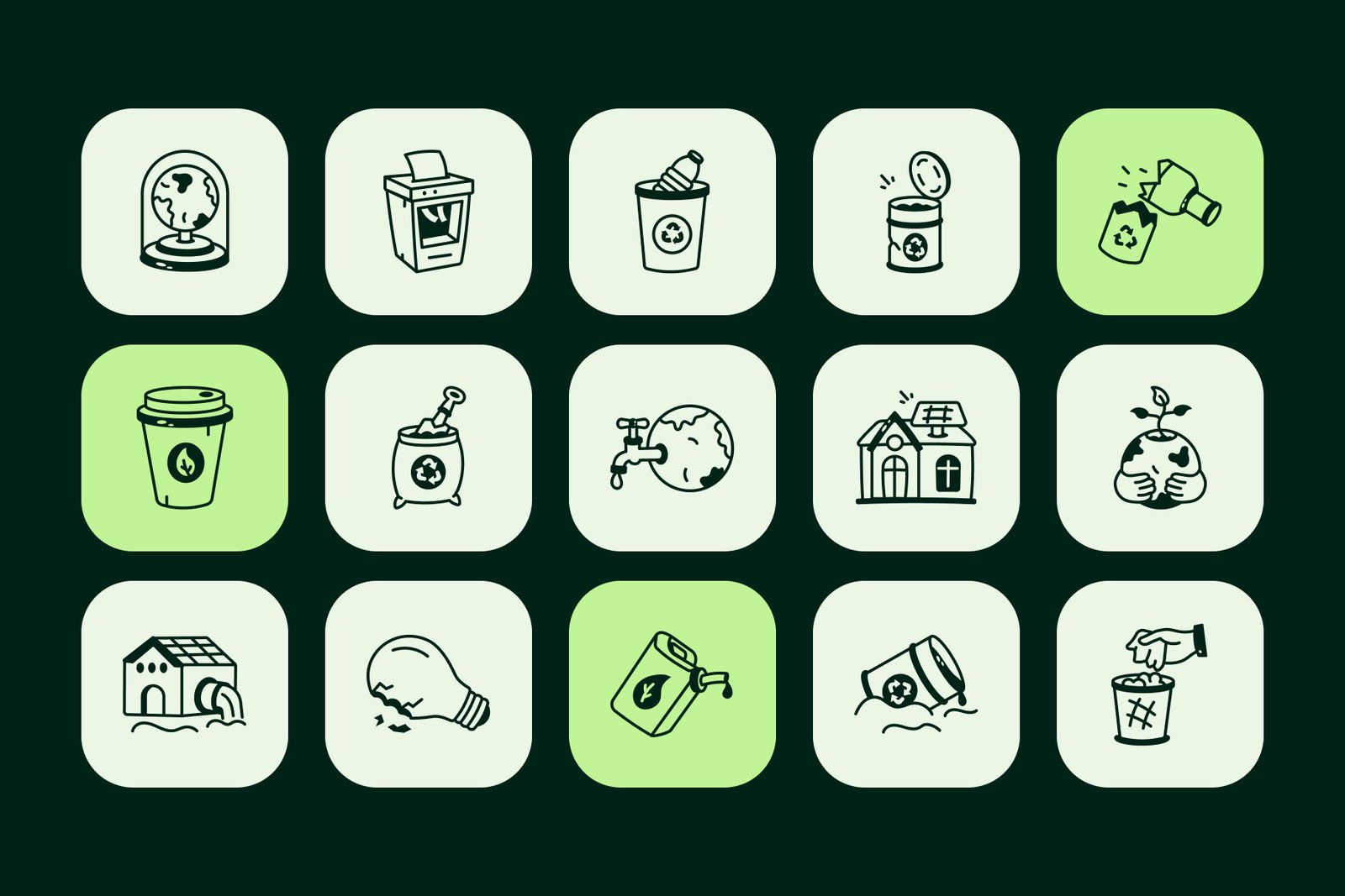 Recycle Doodle Art Set