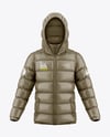 Glossy Down Jacket Mockup