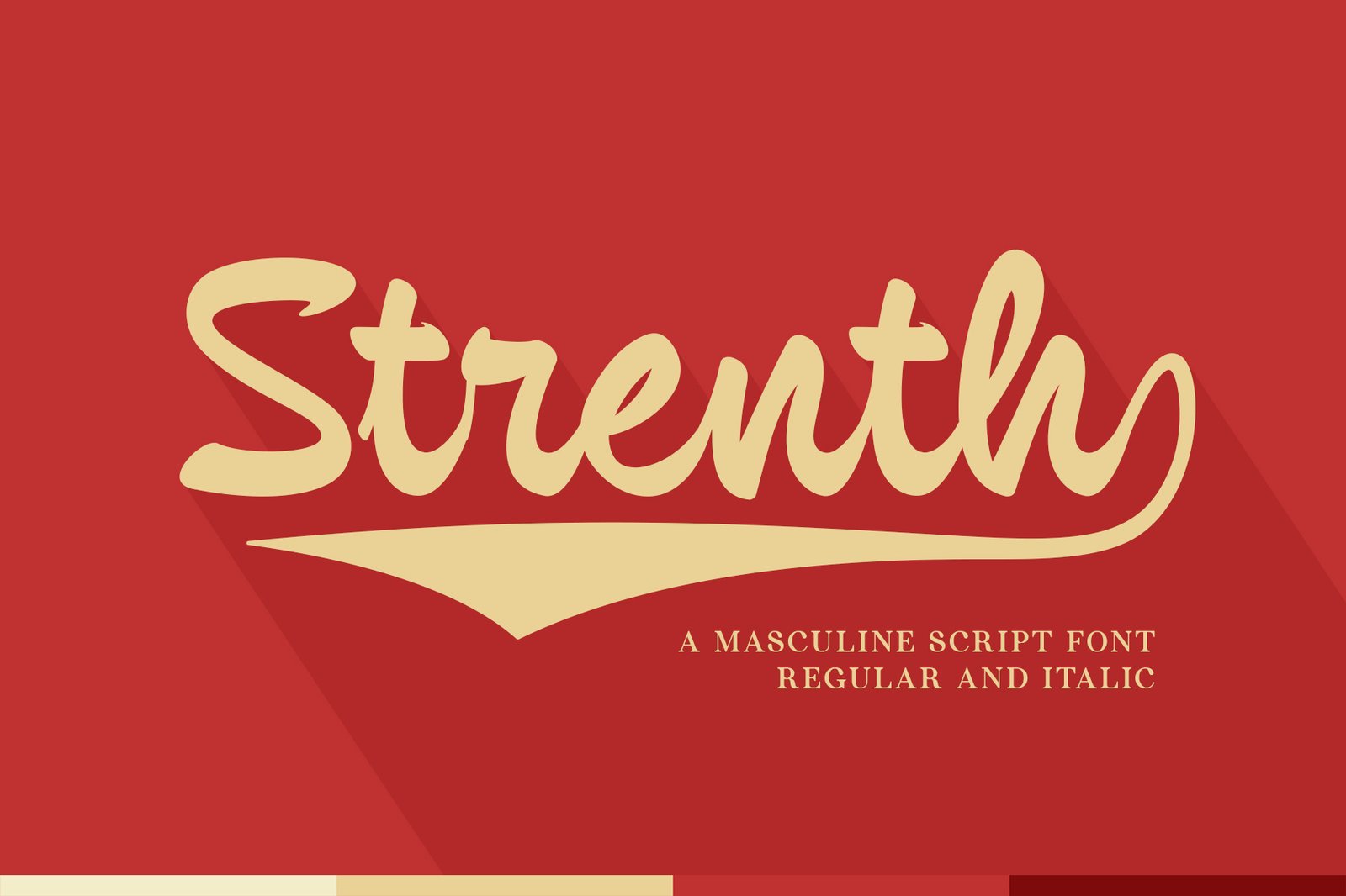 Strenth - Masculine Script