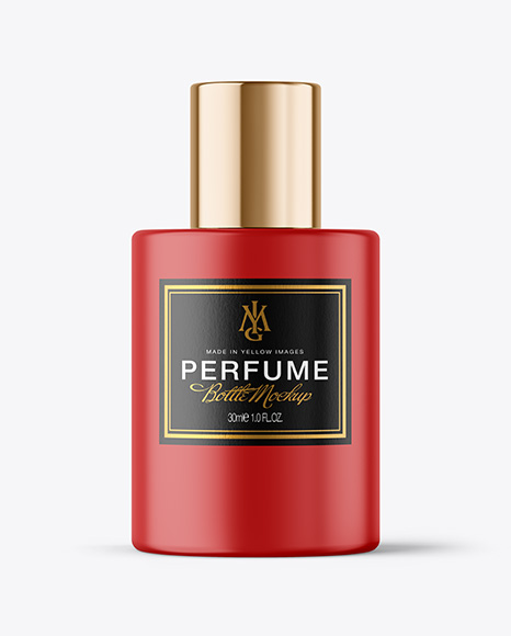 Matte Perfume Bottle Mockup - Matte bottle mockup