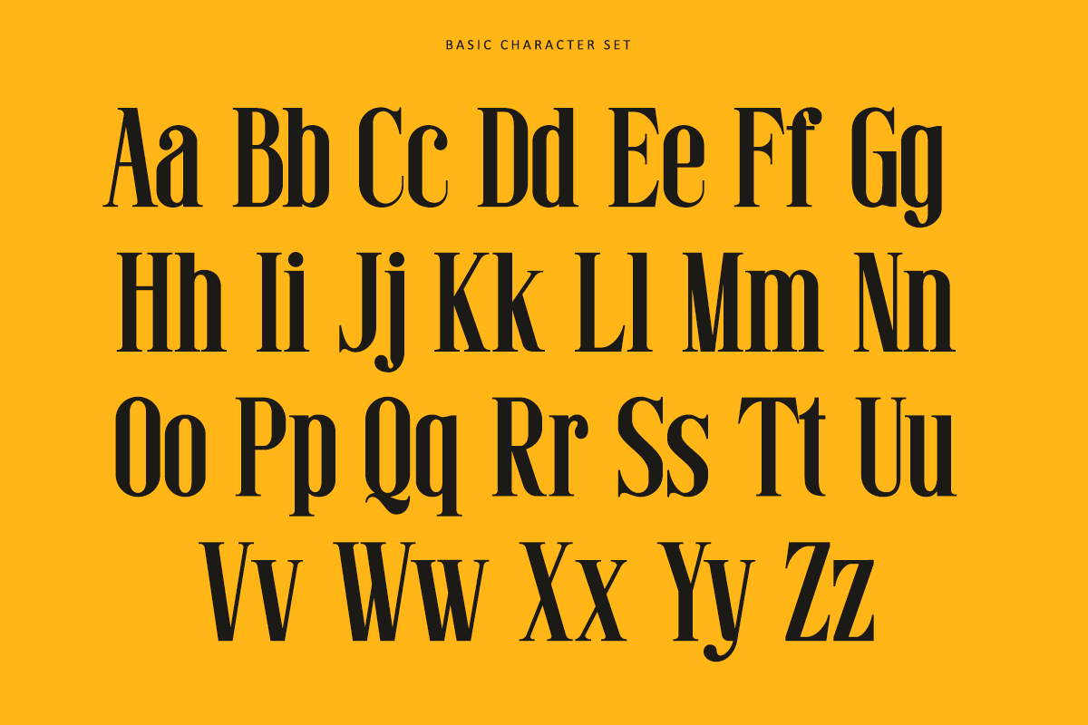 Philatera - Modern Condensed Font