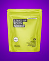 Matte Stand-up Pouch Mockup