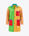 Lab Coat Mockup - Front View
